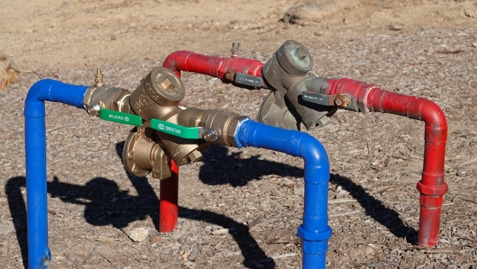 Backflow prevention for residence